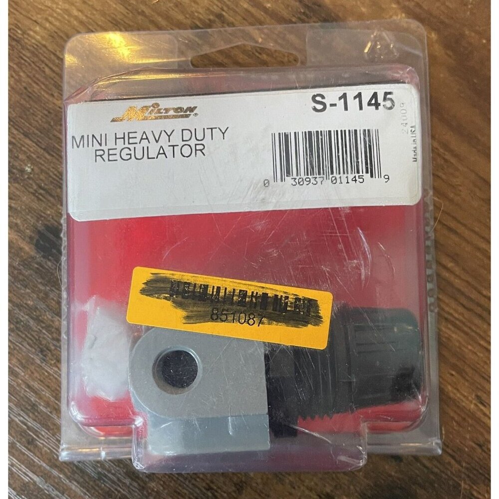 Milton Compact 1/4" NPT Mini Regulator – Heavy‑Duty Air Pressure Control